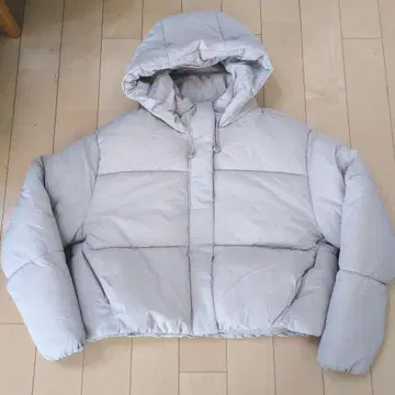 ZARA 발수 가공 후드 부착 퍼퍼 자켓