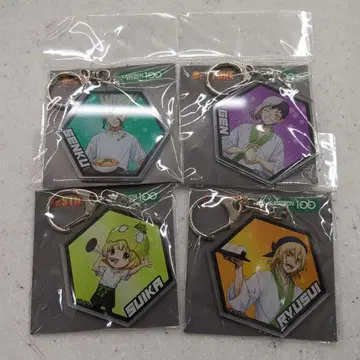 아크릴 키링 세트 센쿠 겐 수박 류신