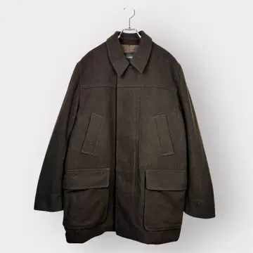 EXPRESS 브라운 울 피코트