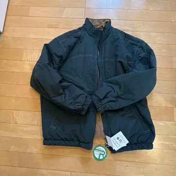 다크 그레이 브라운 점퍼 블루종