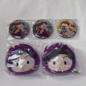 닌타마 아야베 키하치로 이나데라 란타로 스이파라 파우치 캔뱃지