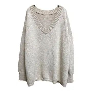 뮤즈 두지엠 클라세 코튼 캐시미어 니트 풀오버 베이지