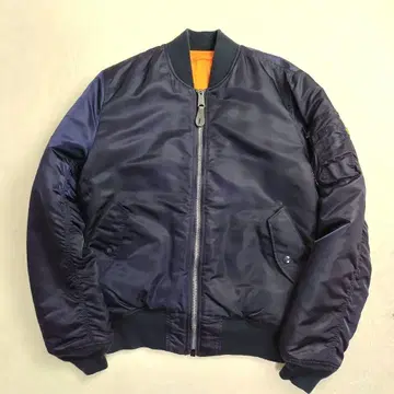 새상품급 ALPHA MA-1 플라이트 자켓 네이비 빅 L