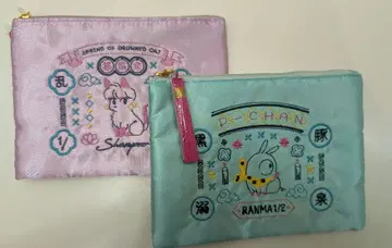 샴푸 새틴 플랫 파우치