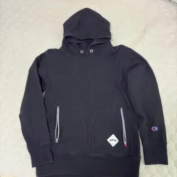Champion 리버스 위브 후드티 M 블랙 Playground
