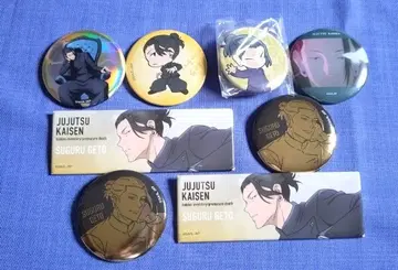 [ 주술회전 ] 게토 스구루 캔뱃지 세트 대교류전 Loft TSUTAYA