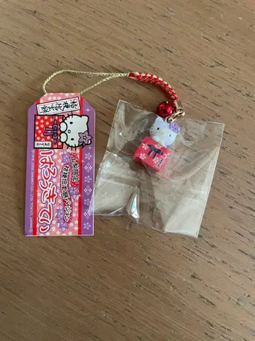 지역 한정 헬로키티 키쿄 신겐모찌 버전 우이로 버전 나고야 세트