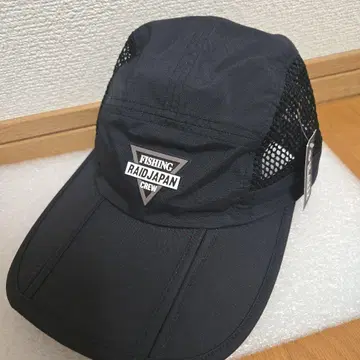 레드 재팬 사이드 메쉬 나일론 캡 블랙 미사용 새상품