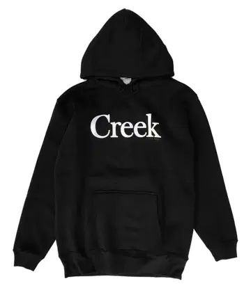 새상품 Creek Anglers 블랙 BLACK 풀오버 후드티/XL