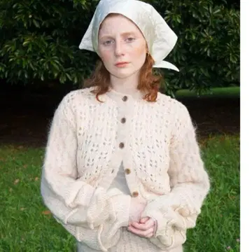 leinwande mama's patchwork cardigan