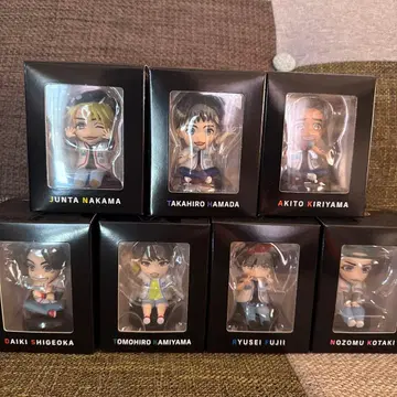 WEST. 간사이 칠색 남자 대축제 피규어 7체 세트 7명 미사용 새상품