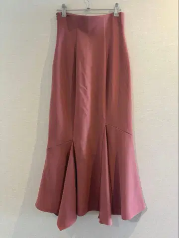 스나이델 snidel 머메이드 스커트 핑크