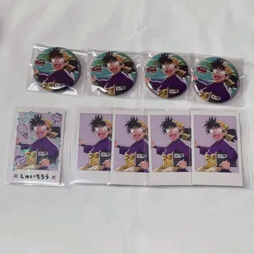 하마모리 이치로 스이파라 닌타마 캔뱃지 폴라로이드