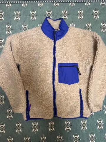 파타고니아 레트로 파일 가디건 88년 삼각형 택