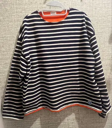 오르치발 ORCIVAL 플리스 보더 티셔츠