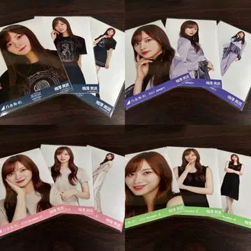 노기자카46 브로마이드 매실 우메자와 미나미 묶음 판매