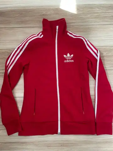 adidas 빨간색 저지 트레포일