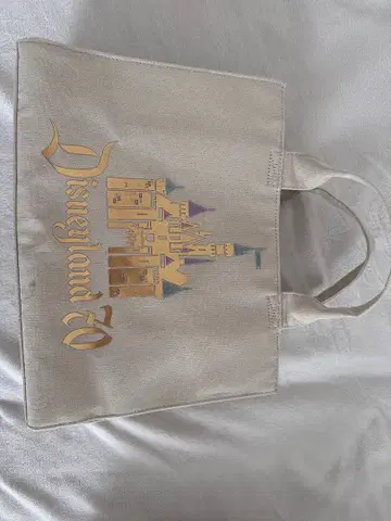 디즈니 70주년 토트백 일본 미발매 애너하임 디즈니