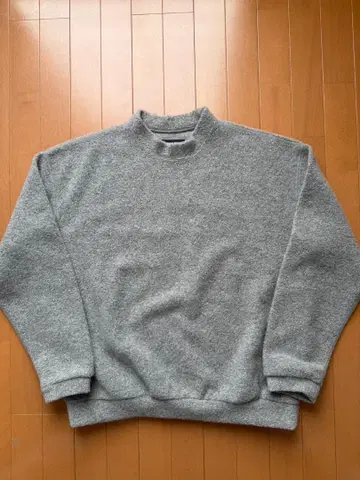 루프 휠러 LW356WP 울 파일 모크 맨투맨 S 사이즈