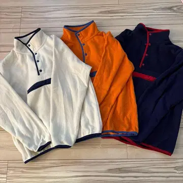 GU 마이크로 플리스 스냅 빅 풀오버 S 사이즈 세트 판매