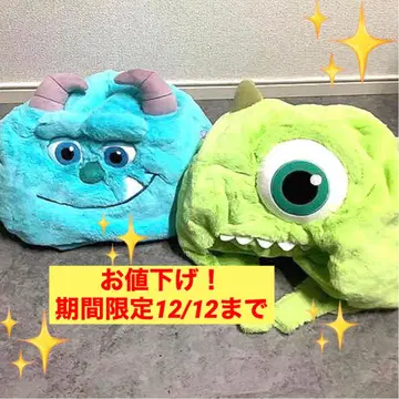 디즈니 마이크 샐리 팬캡 [미사용에 가까움] 2세트