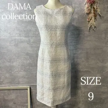 더마 컬렉션 트위드 원피스 슬리브리스 라메사 스팽글 9