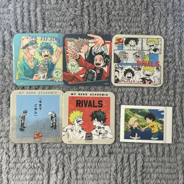 히로아카 아트 코스터 미도리야 이즈쿠 바쿠고 카츠키