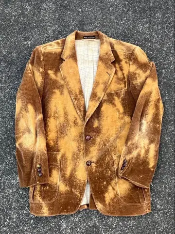 90s 기발한 패턴 코듀로이 테일러드 자켓