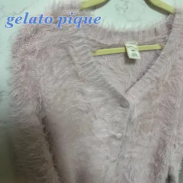 새상품 [ gelato pique ] 가디건 핑크 젤라피케 젤라또피케