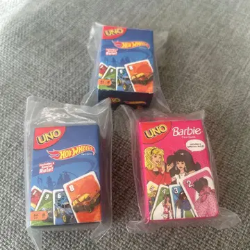 UNO 핫휠 바비 세트