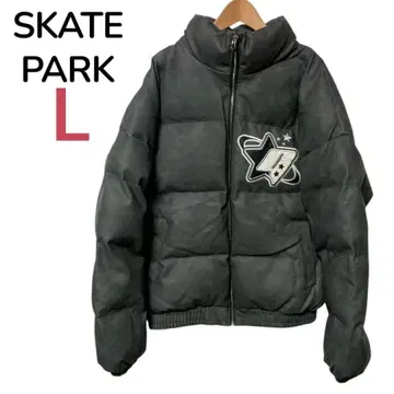 SKATE PARK 볼륨 실루엣 백 프린트 스트리 아우터