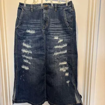 사이즈 15호 아즈 노우 아즈 오오라카 데님 스커트