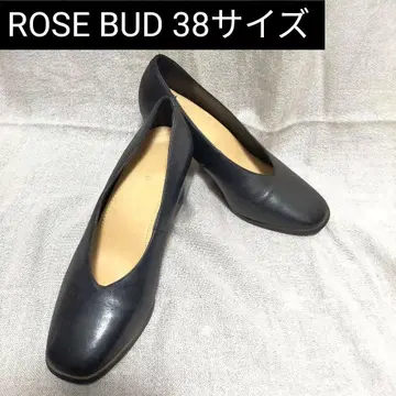 ROSE BUD 플레인 펌프스 38 사이즈 블랙 Black