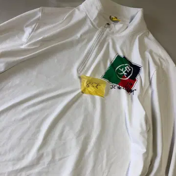 새상품급 까스텔바작 골프웨어 긴팔 하프 지퍼 하이넥 셔츠