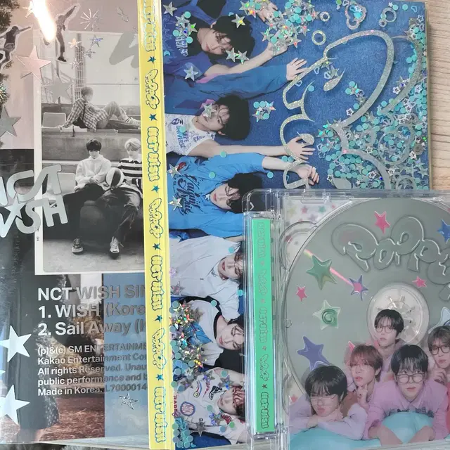 엔시티위시 nctwish 개봉앨범 포토북 쥬얼 위시 팝팝
