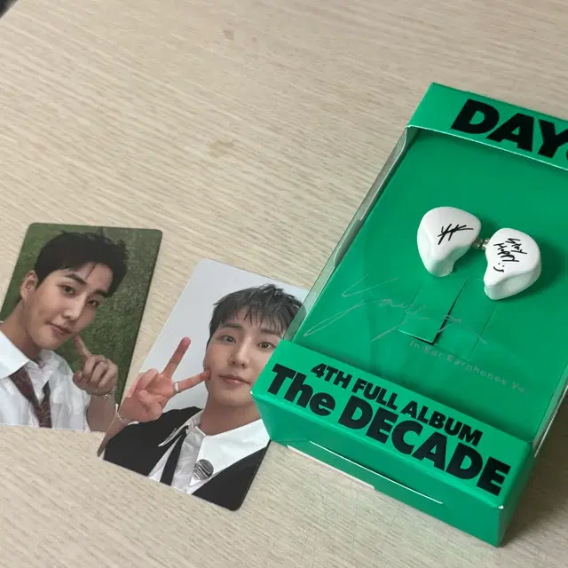 데이식스 The Decade 영케이 인이어 앨범