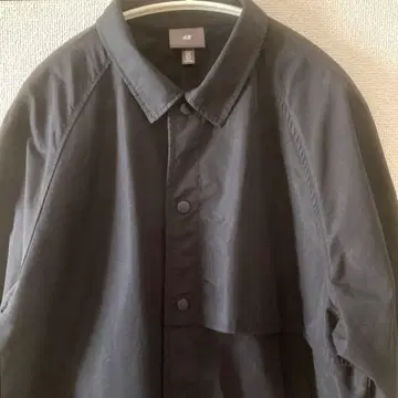 H&M 남성용 자켓 블루종 블랙 M