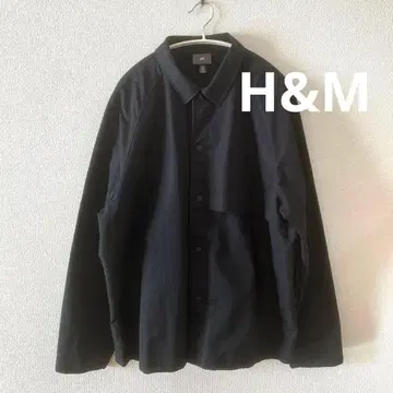 H&M 남성용 자켓 블루종 블랙 M