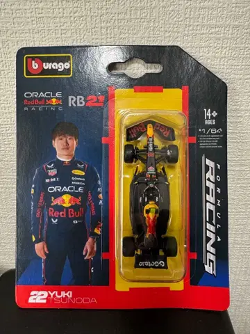 오라클 레드불 레이싱 혼다 츠노다 유키 브라코 1/64 스케일