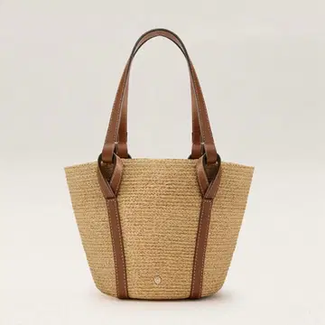 헬렌 카민스키 Bisou 미니 바스켓 카고백 내추럴