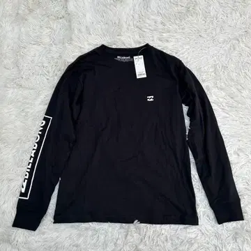 택 포함 새상품 BILLABONG 빌라봉 긴팔 티셔츠 롱T 블랙