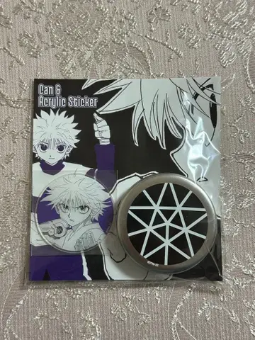 헌터헌터 키루아의 요요풍 캔 & 아크릴 스티커 토가시 요시히로전