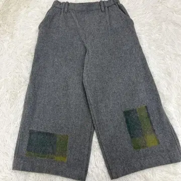 새상품급 CO's 코즈 울 와이드 팬츠 그레이 프리 사이즈