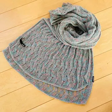 X-girl 니트 스톨 레어