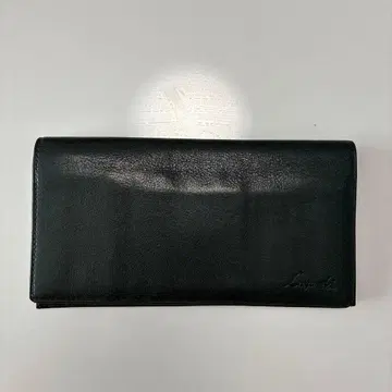 라가드 남성용 다크 그린 가죽 장지갑