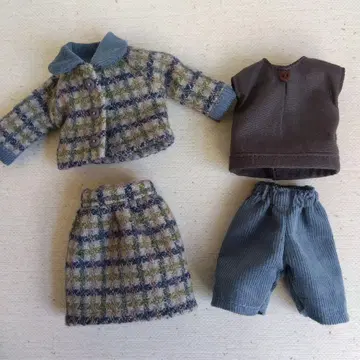 리카짱 핸드메이드 의류 4세트