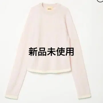 시시쿠이 핑크 긴팔 니트 스웨터 Free 사이즈