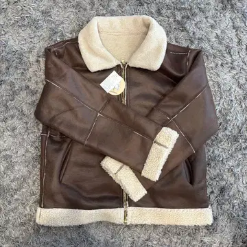 택 포함 새상품 시마무라 리버서블 코트 브라운