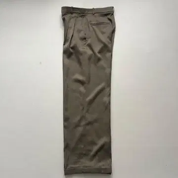 바나리파 턱 와이드 팬츠 레이온 혼방 모카 카키 베이지 2 슬랙스