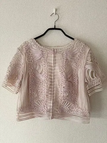 타다시 쇼지 가디건 볼레로 레이스 결혼식 파티